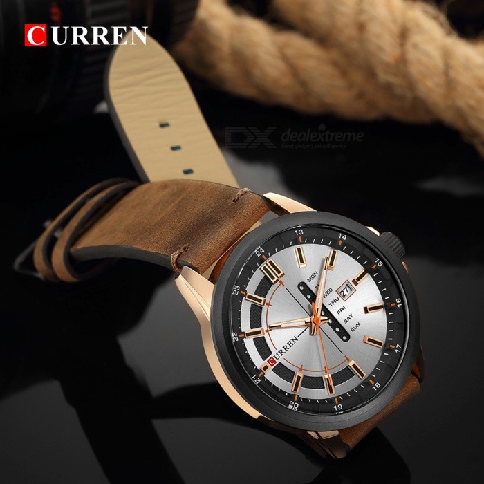 Ανδρικό Ρολόι CURREN 8307- Curren Analog Leather Band Watch for Men